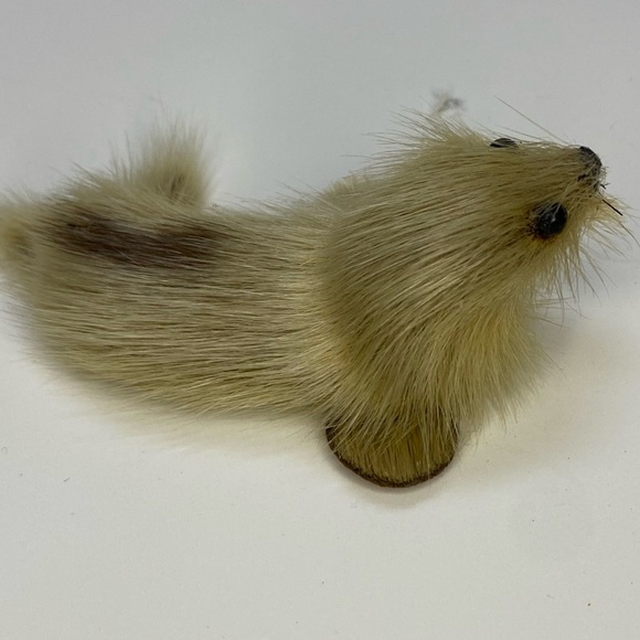 Vintage real fur seal figure toys - Picture 5 of 12